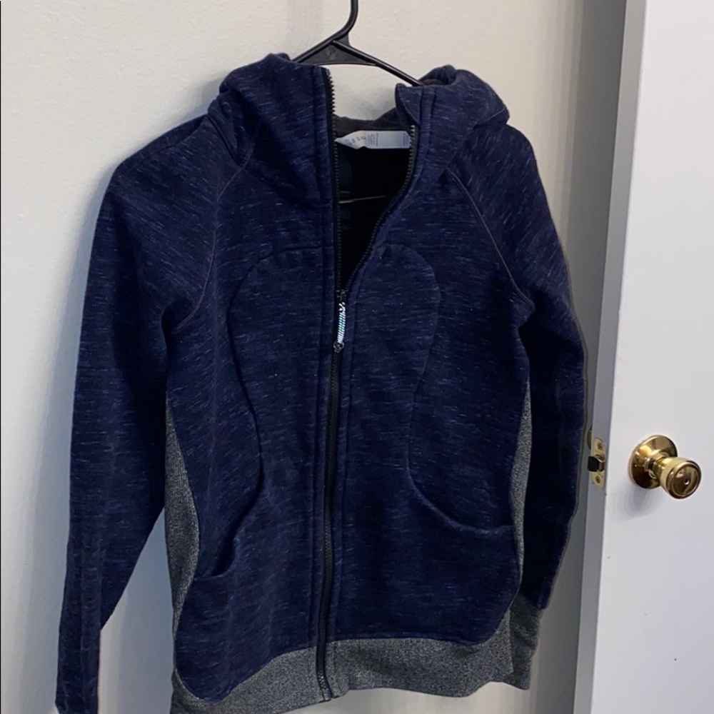 Lululemon zip up jacket scuba